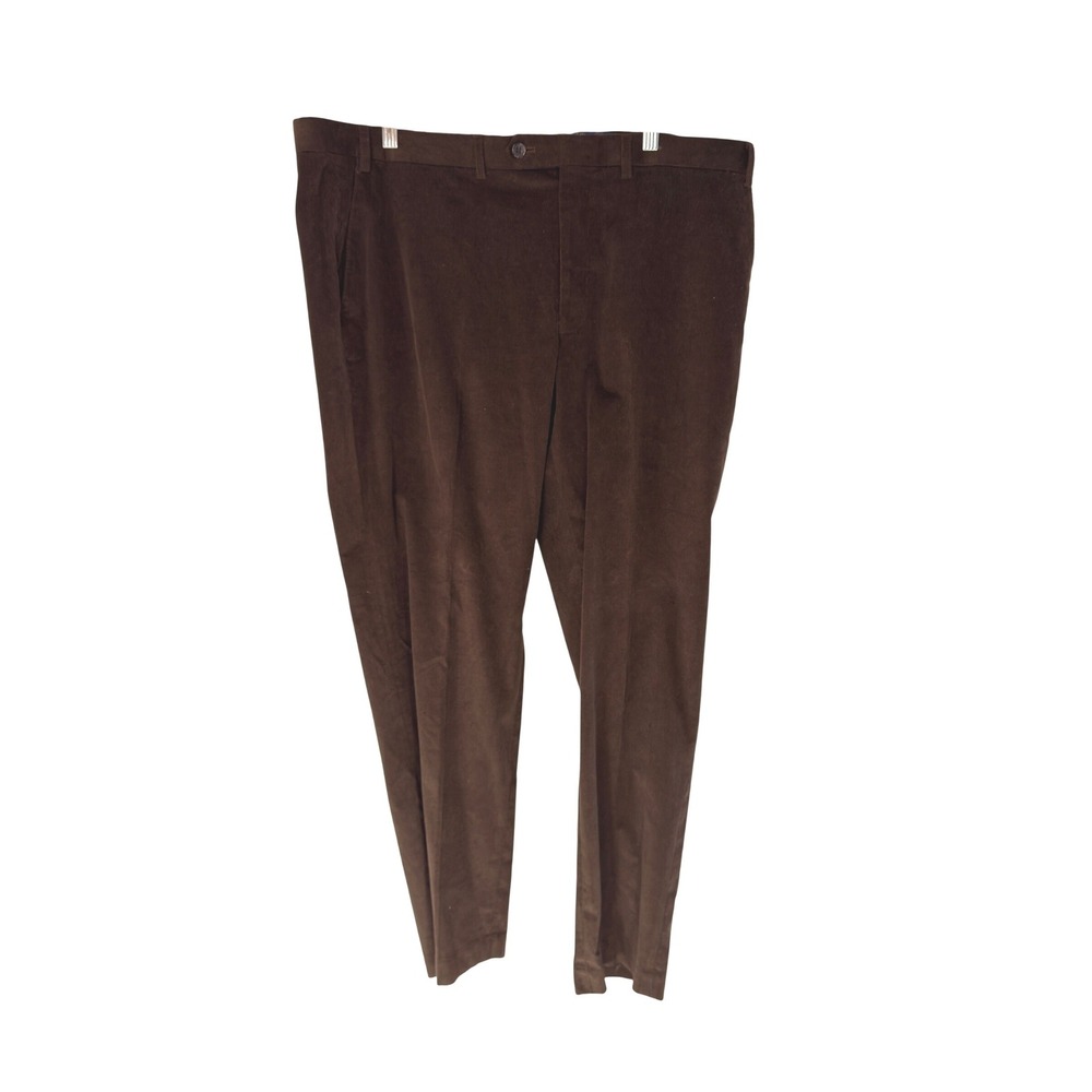 Ralph Lauren Corduroy Pants Men's Brown Straight Leg Office Work Business Preppy